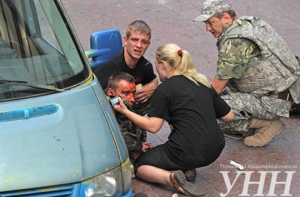 На Европейской площади в Киеве произошел взрыв