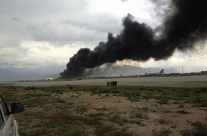 Около 40 человек погибли при крушении самолета в Тегеране (ФОТО)