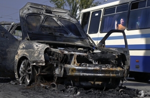 При обстреле Донецка погибли пять мирных жителей