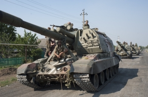 СНБО Украины: армия потеряла контроль над Новоазовском