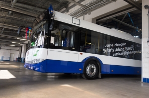 Rīgas satiksme покажет первый новый автобус фирмы Solaris