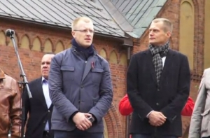 «Согласие» провело митинг  против продажи Citadele за бесценок (ФОТО,ВИДЕО)