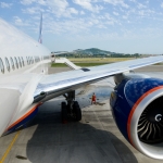 В Сочи пассажирский Boeing выкатился за пределы взлетной полосы
