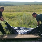 СМИ: погибший в авиакатастрофе на Украине найден с кислородной маской