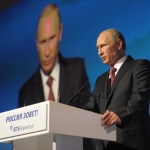 Владимир Путин назвал западные санкции «полной дурью» (ВИДЕО)