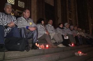 В пикете социалистов против мюзикла о Цукурсе участвовало 20 человек
