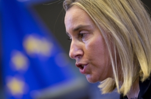 Вице-президент Еврокомиссии Могерини: я рассчитываю на Латвию (АУДИО)