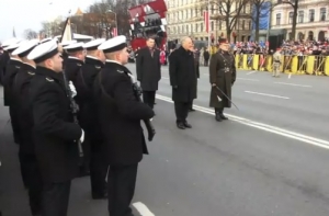 В Риге прошел парад вооруженных сил Латвии (ФОТО,ВИДЕО)