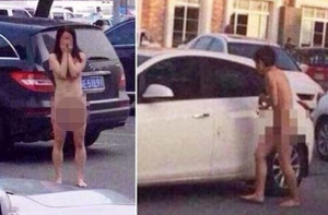 В Китае обманутая жена выставила своего мужа и сестру голыми на улицу