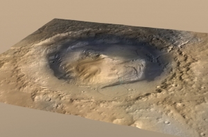 Марсоход Curiosity обнаружил на Марсе высохшее озеро