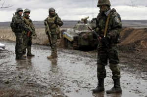 Литва «вооружила» украинских солдат зимними сапогами