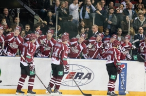 Рижское «Динамо» дома разгромило «Слован»