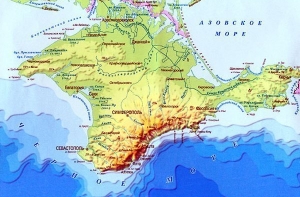 Американская газета опубликовала карту Украины без Крыма