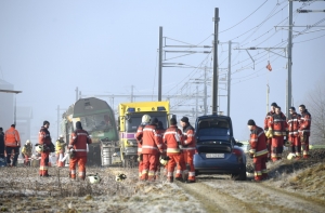 В столкновении поездов в Швейцарии пострадали не менее 49 человек