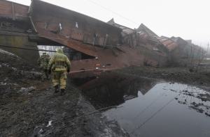 Взорван железнодорожный мост между ЛНР и остальной Украиной