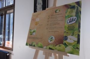 Рижанам показали «Силу сока» (ФОТО, АУДИО)