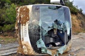 Латвийцы не пострадали в аварии автобуса в Турции