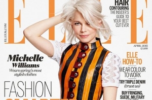Обложка журнала Elle с «георгиевским» платьем вызвала скандал на Украине (ФОТО)