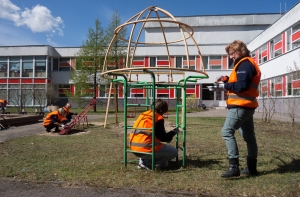 В Latvijas Dzelzceļš уже начался Большой субботник (ФОТО,ВИДЕО)