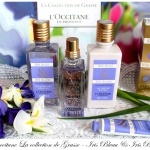 Весенняя новинка  L’OCCITANE — линия косметики Iris Bleu & Iris Blanc