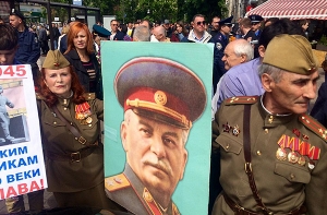 Портрет Сталина разгневал киевлян (ФОТО)