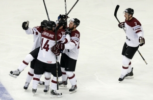 ЧМ по хоккею: сборная Латвии сегодня сыграет с чехами