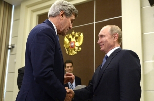 Керри передал Путину привет от Обамы