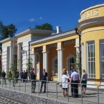 Железнодорожная станция в Цесисе стала единым транспортным узлом (ФОТО, ВИДЕО)