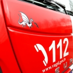 Из-за загоревшейся стиральной машины женщина отравилась дымом