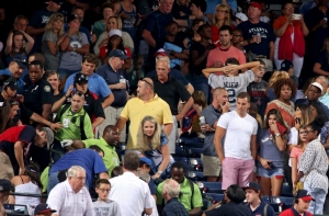 На бейсбольном матче в США погиб болельщик