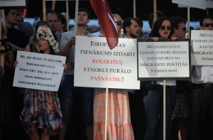 Более половины латвийцев против принятия беженцев