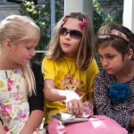 Детям из Украины в Латвии показали космос (ФОТО)