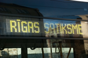 В автопарке Rīgas  satiksme сгорели два автобуса