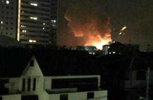 На американской военной базе в Японии произошли взрывы (ВИДЕО)