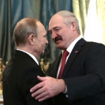 Путин поздравил Лукашенко с днем рождения