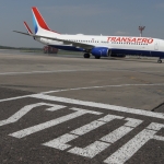 Boeing с неработающим двигателем приземлился в «Домодедово»