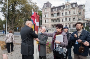 В Риге прошел очередной пикет в поддержку Надежды Савченко (ФОТО,ВИДЕО)