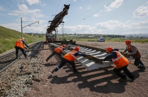 Россия продолжила строительство железной дороги в обход Украины