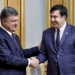 Саакашвили признался в теплых чувствах к Порошенко