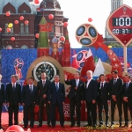 Часы обратного отсчета до старта ЧМ-2018 запущены в центре Москвы (ФОТО)