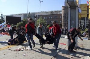 Турецкие власти квалифицировали взрывы в Анкаре как теракт (ФОТО,ВИДЕО)
