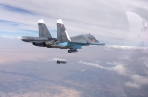 Минобороны опубликовало видео уничтожения более 200 боевиков ИГ