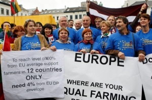 12 октября в истории Латвии: день крестьянского протеста