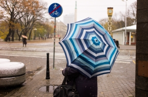 Прошлой ночью на Ригу обрушилась гроза с градом (ДОПОЛНЕНО)