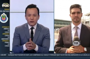 Репортер Fox попал под машину в прямом эфире (ВИДЕО)