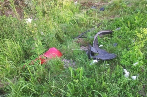 Автомобиль въехал в пруд, водитель погиб