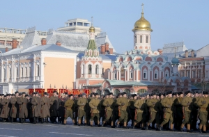 В Москве две тысячи подростков выстроились в слово «Победа» (ФОТО)
