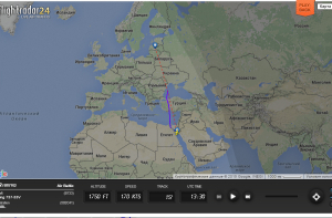 Второй спецрейс из Египта в Ригу немного задерживается