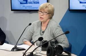 АНОНС: на радио Baltkom - генсекретарь Сейма Карина Петерсоне