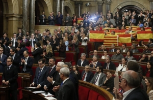 Парламент Каталонии начал процедуру отделения от Испании